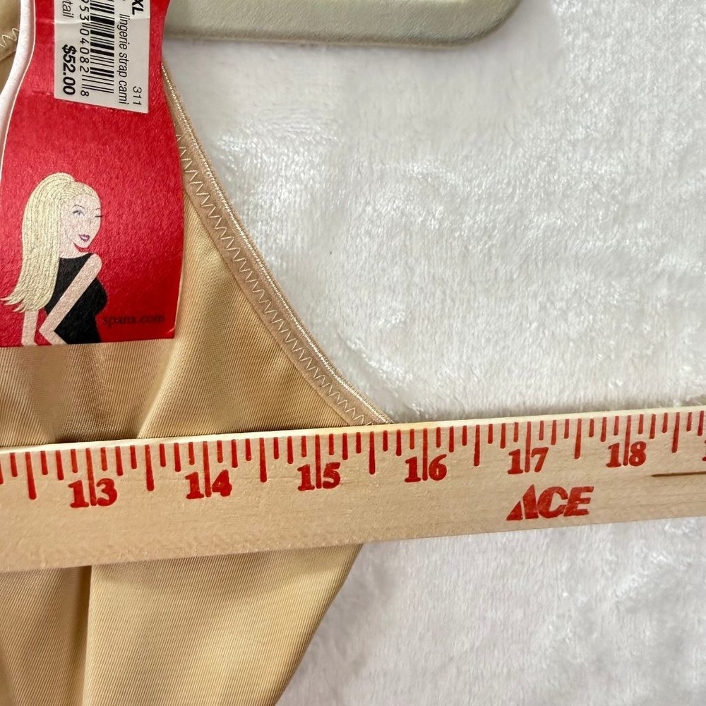 NWT SPANX Simplicity Nude Lingerie Strap Cami Shaping Camisole Top Womens XL - Picture 5 of 6